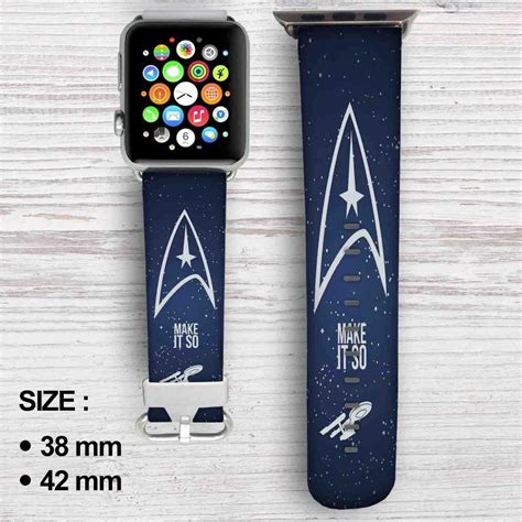 star trek apple watch band